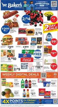 Preview of Baker's weekly ads valid from 24.09.2025