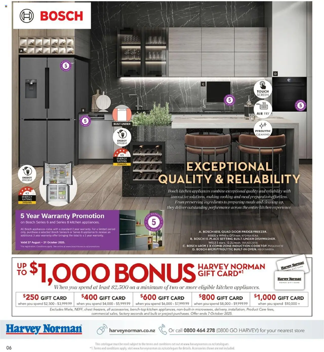 Harvey Norman catalogue from 27.08.2025 | Page: 6