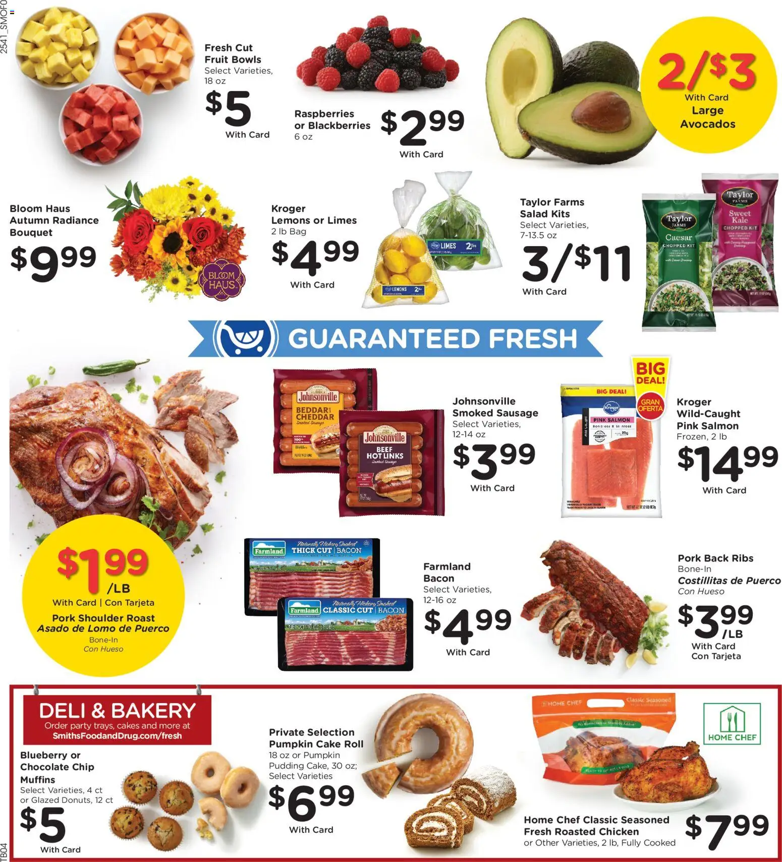Smith's Weekly Ad - WY - valid from 12.11.2025 | Page: 8 | Products: Kale, Chocolate, Beef, Bag