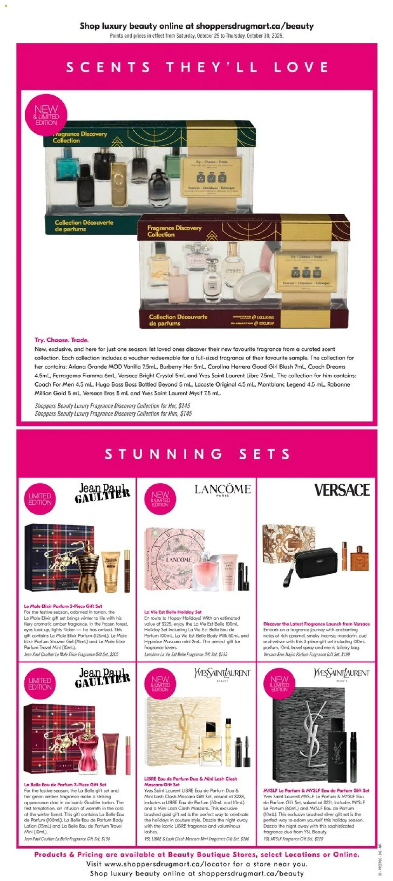 Shoppers flyer valid from 25.10.2025 | Page: 11 | Products: Fragrance, Blush, Shoes, Milk