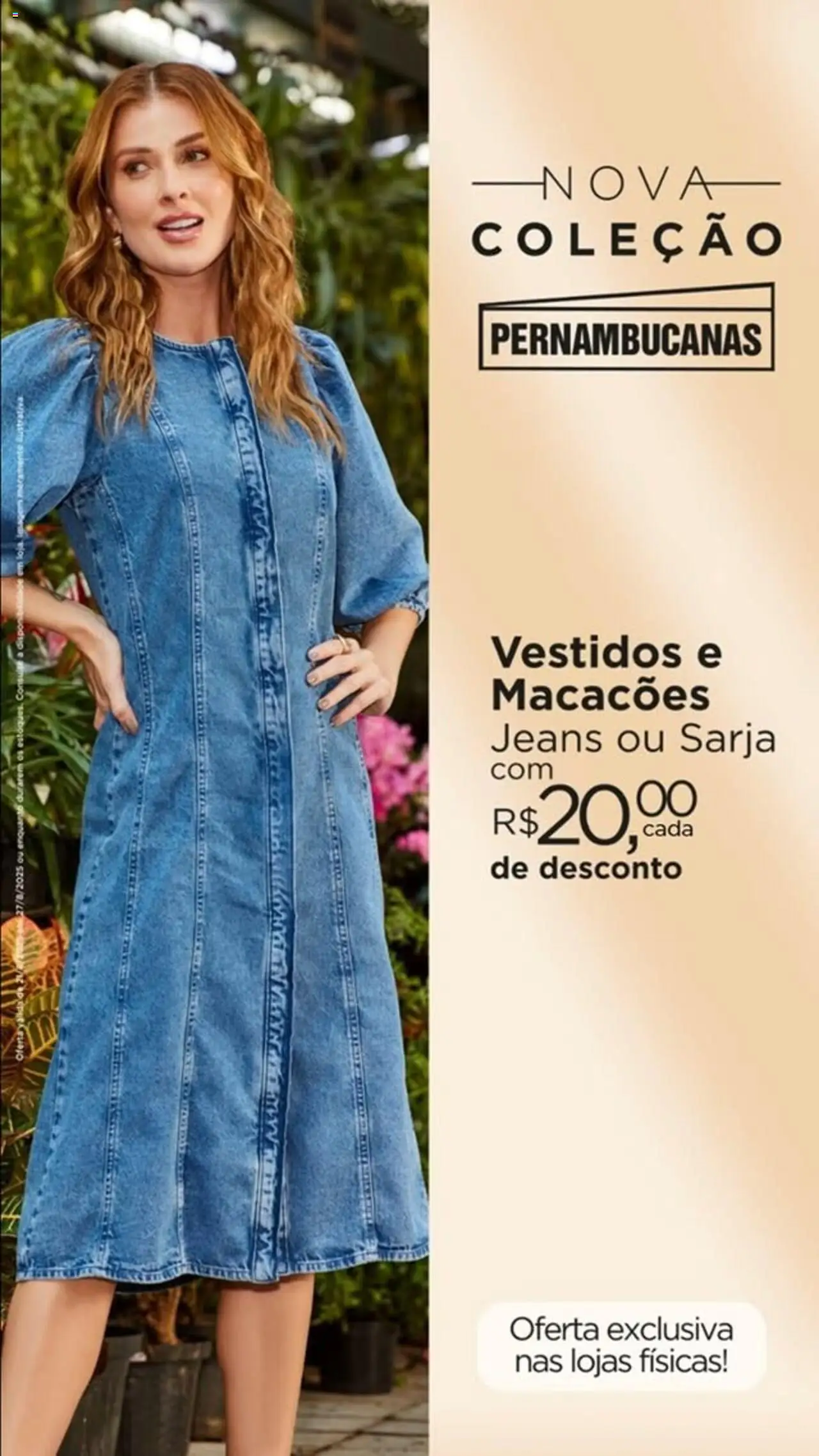 Pernambucanas Folheto - válido de 21.08.2025 | Página: 19 | Produtos: Jeans