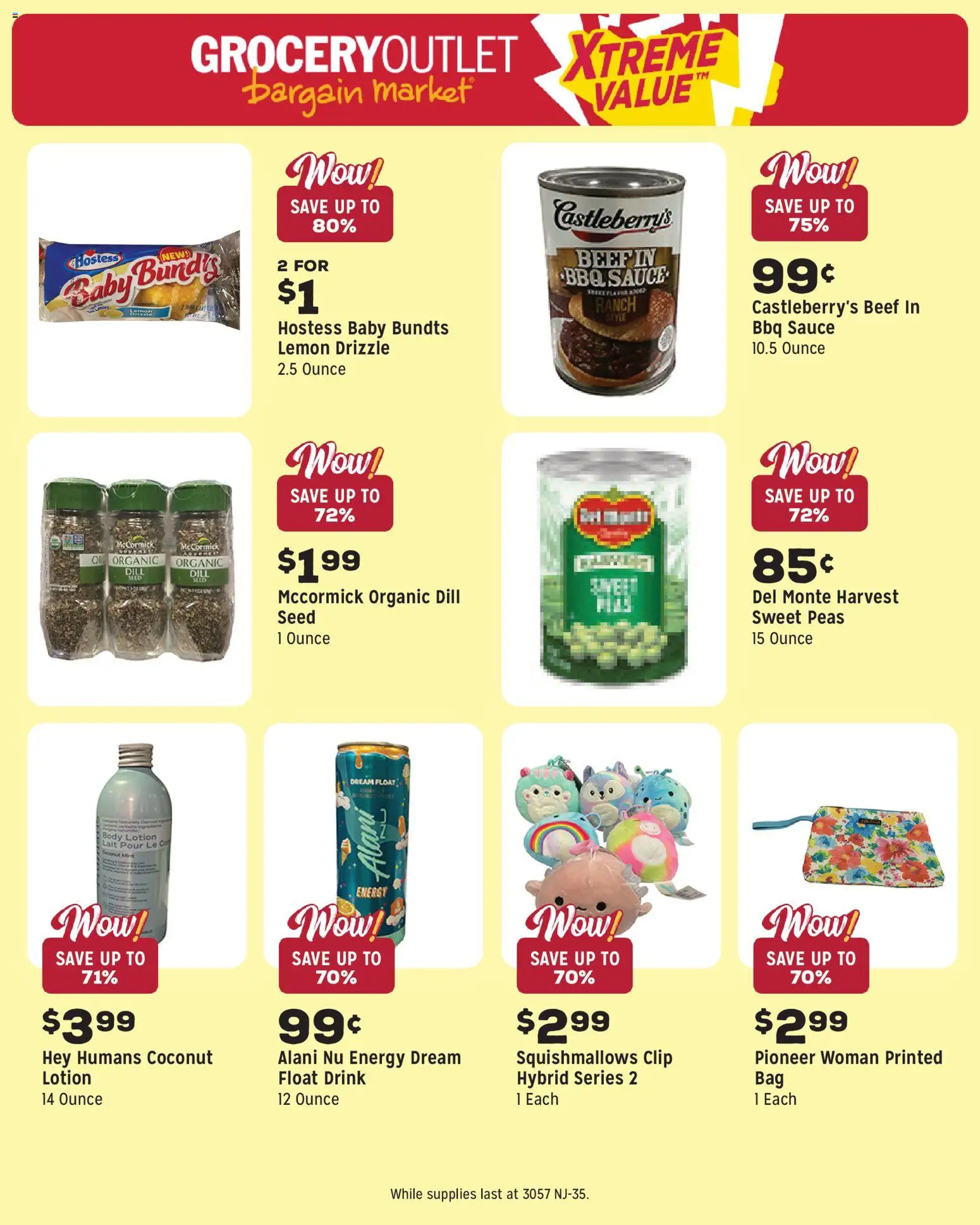 Grocery Outlet Weekly Ad - NJ - valid from 18.03.2026 | Page: 9 | Products: Clip, Beef, Sauce, Lemon