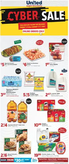 Preview of United Supermarkets weekly ads valid from 06.01.2026