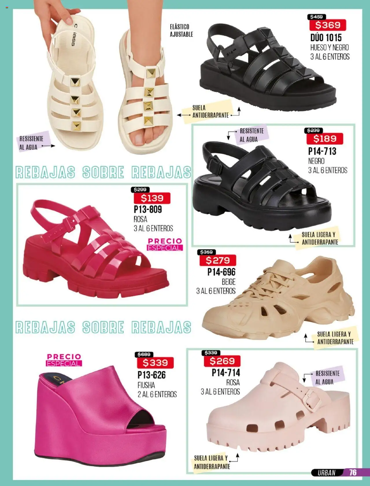 Nuevas ofertas de Cklass válidas en toda la República Mexicana desde el 23.06.2025. ¡Encuentra las mejores ofertas en Cklass catálogo Rebajas Sobre Ropa! | Página: 280 | Productos: Agua, Sobre