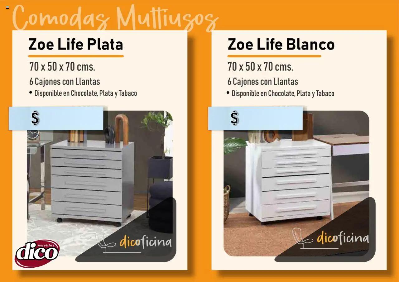 Nuevas ofertas de Muebles Dico válidas en toda la República Mexicana desde el 03.07.2025. ¡Encuentra las mejores ofertas en Muebles Dico catálogo Oficina! | Página: 17
