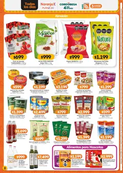 Vista previa Cordiez ofertas válido desde el 02.01.2026 | Página: 2 | Productos: Sal, Atún, Paté, Papas fritas