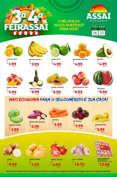 Encarte Assaí Atacadista - PR - Pré-Visualização do folheto da loja Assaí Atacadista, válido de 26.08.2025