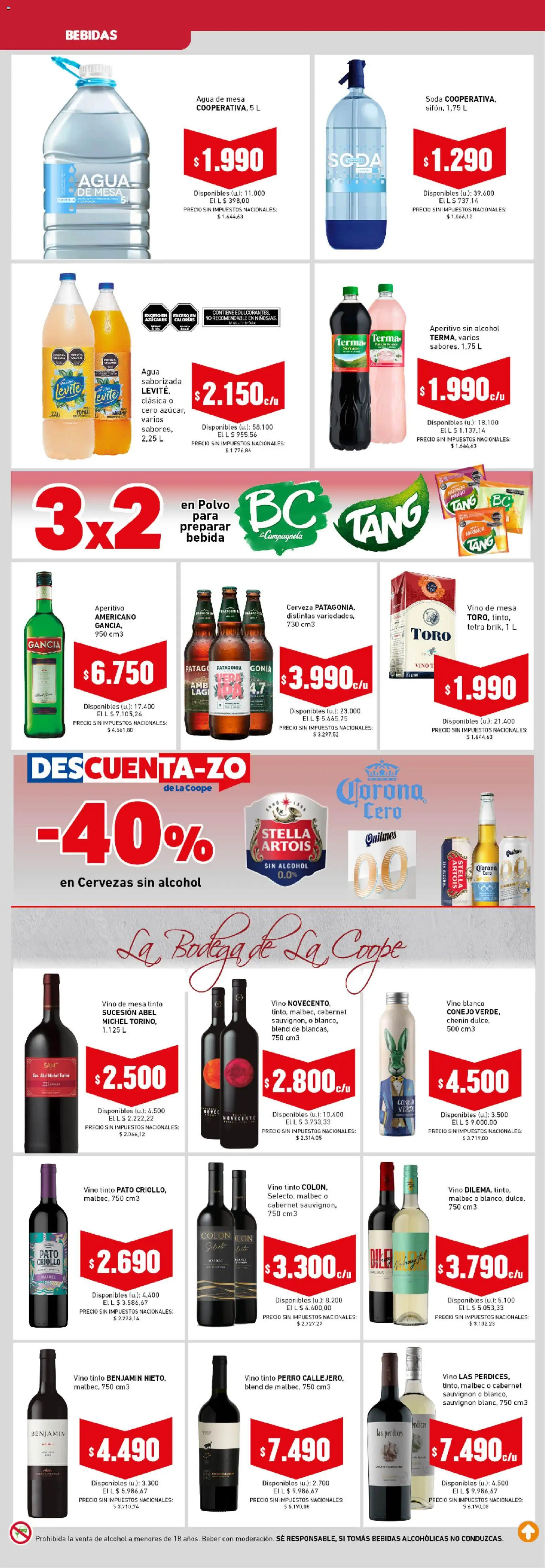 Cooperativa Obrera - Ahorrón │ válido desde el 26.01.2026 | Página: 5 | Productos: Polvo, Soda, Agua, Mango