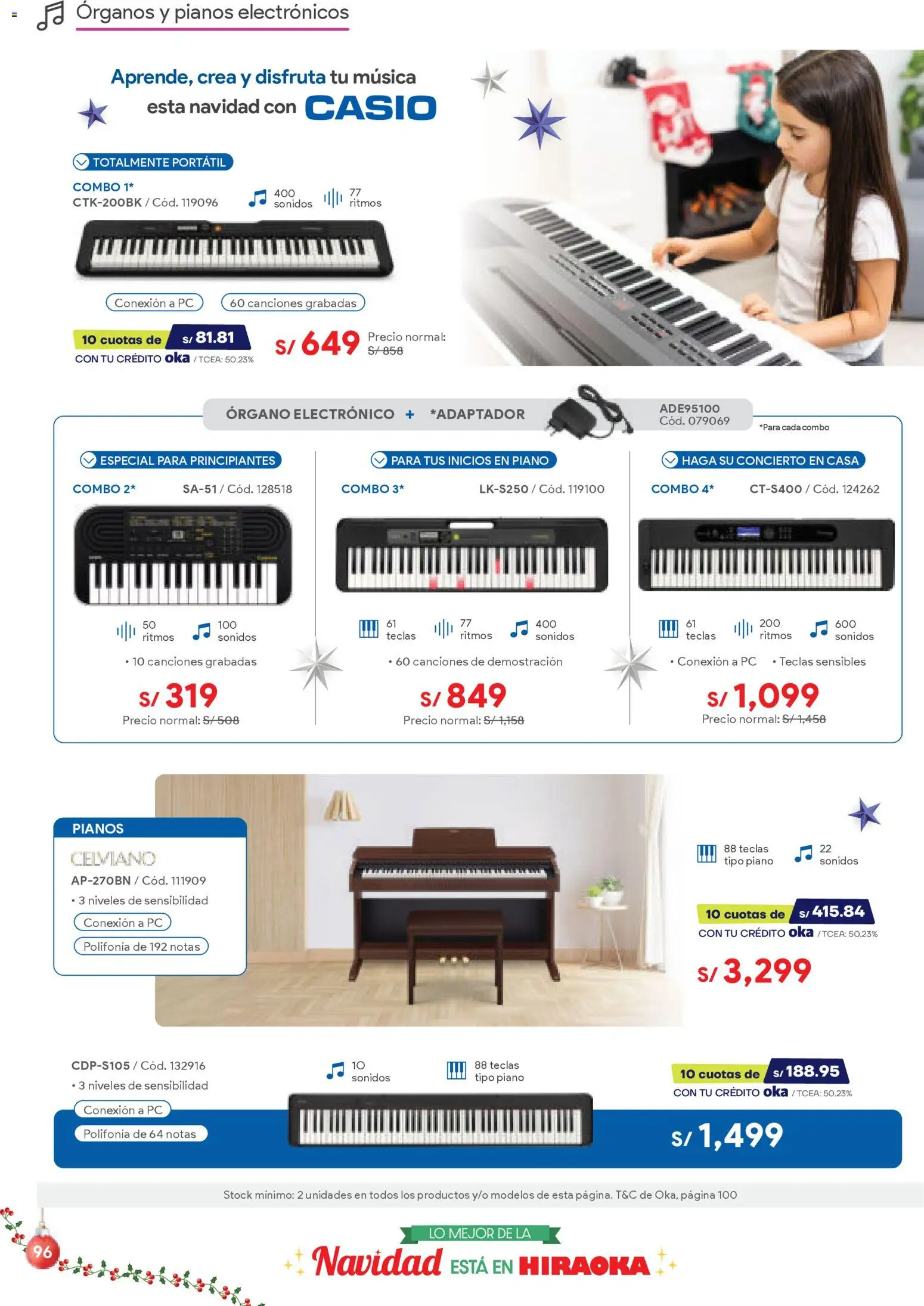 Catálogo Hiraoka válido desde 06.12.2025 | Página: 96 | Productos: PC