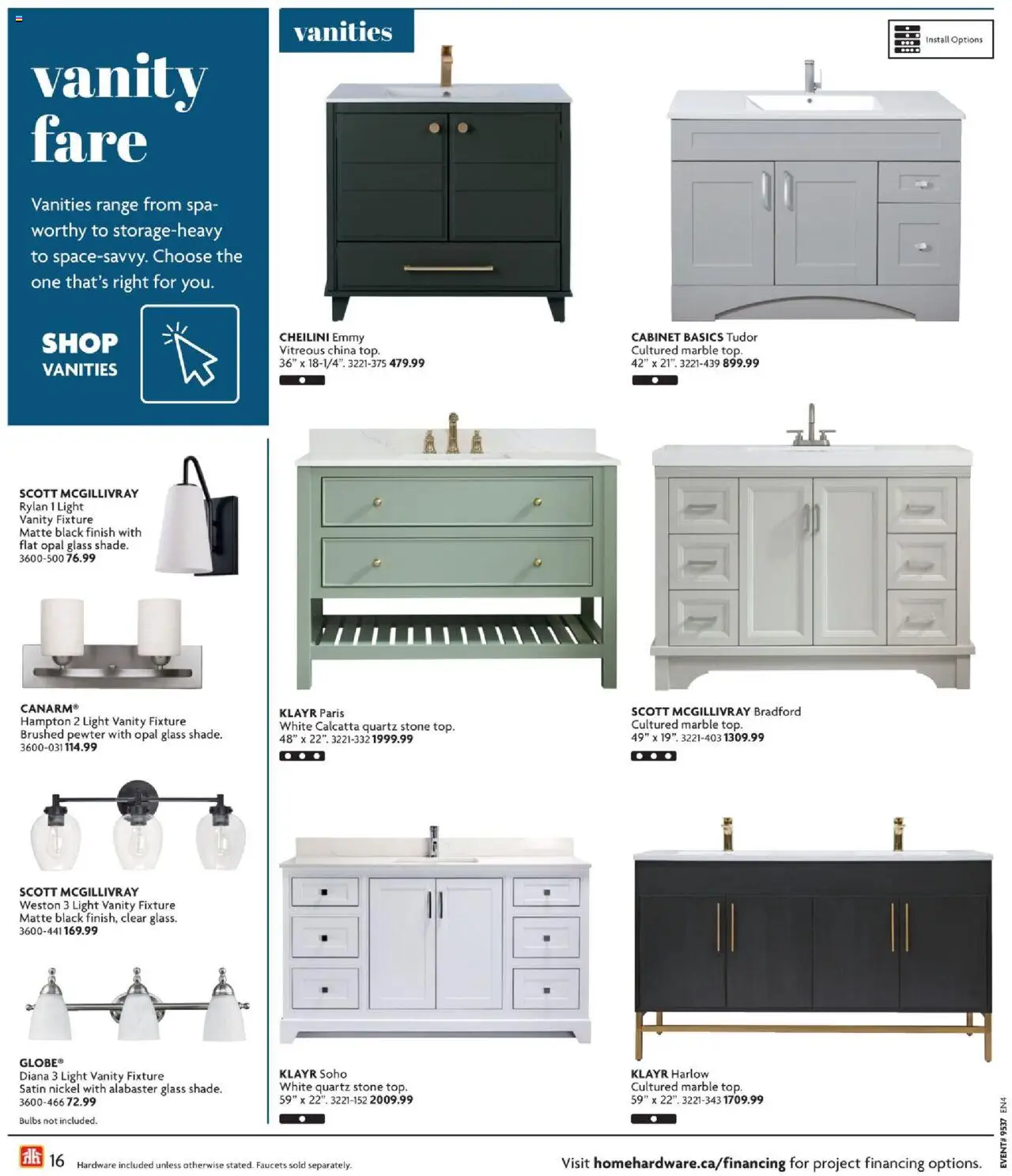 Home Hardware flyer valid from 11.09.2025 | Page: 16 | Products: Cabinet