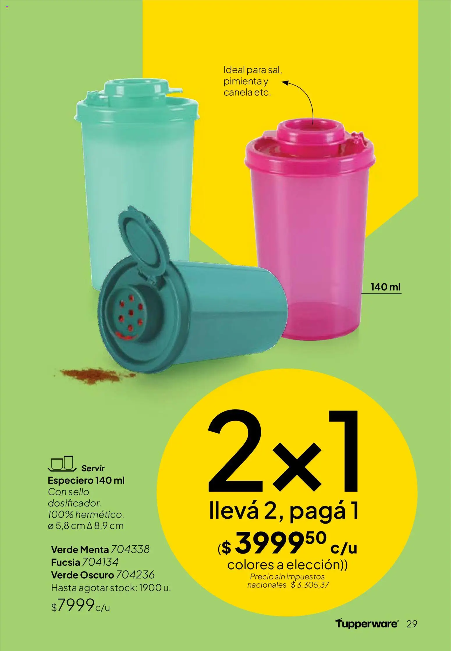 Tupperware Folleto de Campaña 2/2026 │ válido desde el 18.12.2025 | Página: 30 | Productos: Pimienta
