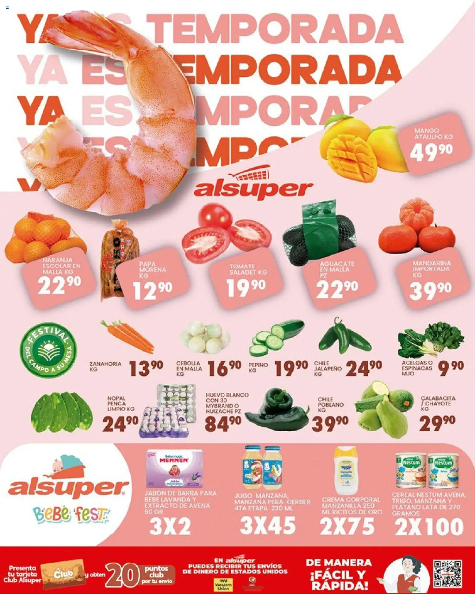 Nuevas ofertas de Alsuper válidas en toda la República Mexicana desde el 17.02.2026. ¡Encuentra las mejores ofertas en Alsuper folleto Durango! | Página: 8 | Productos: Tomate, Huevo, Jugo, Body