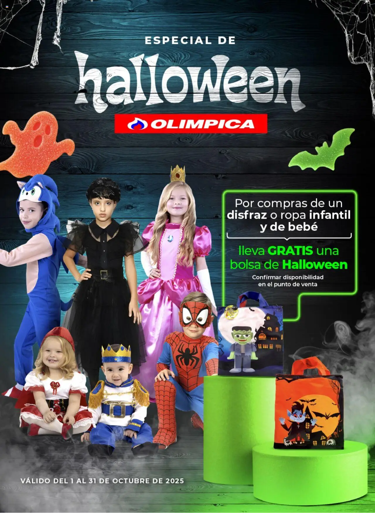 Olímpica revista - valida desde el 01.10.2025 | Página: 1 | Productos: Bolsa, Ropa