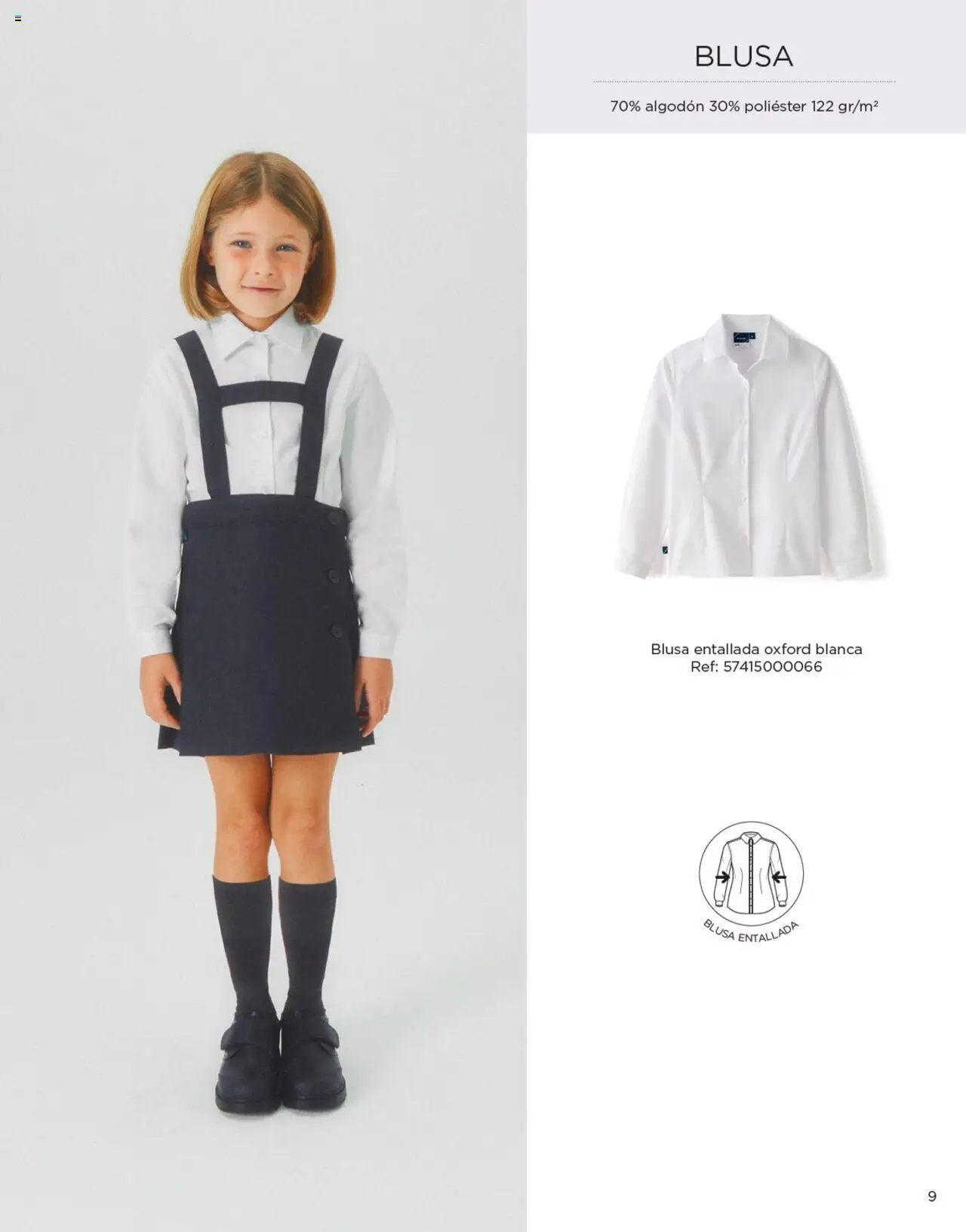 Nuevas ofertas de El Corte Inglés válidas en toda la República Mexicana desde el 04.04.2025. ¡Encuentra las mejores ofertas en El Corte Inglés catálogo Colección Uniformes 2024! | Página: 9 | Productos: Blusa, Algodón