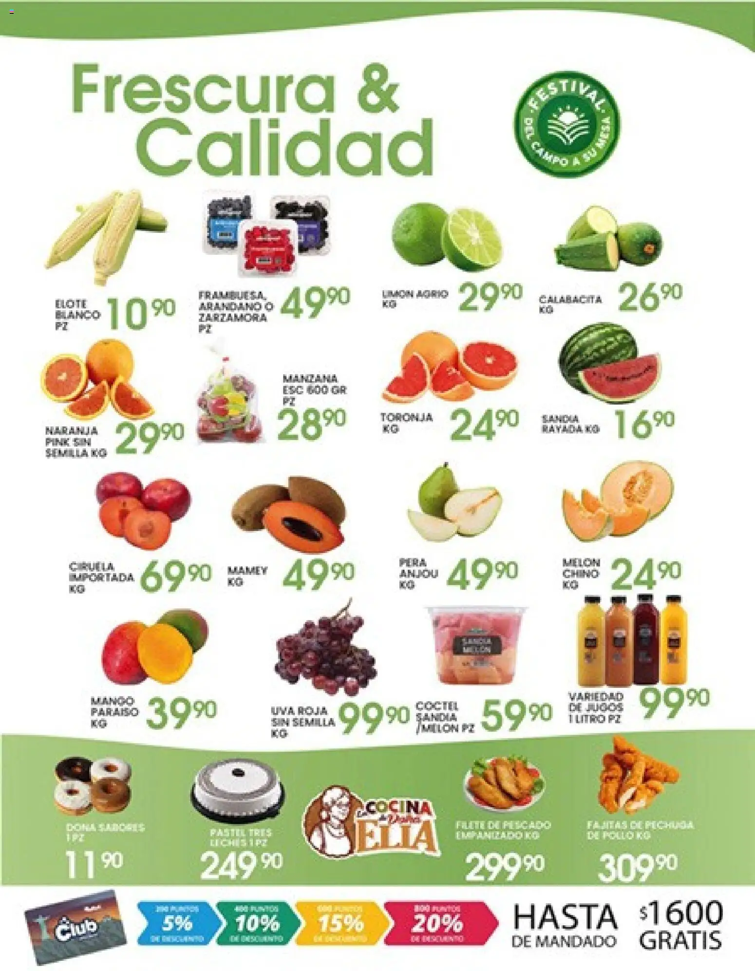 Nuevas ofertas de Alsuper válidas en toda la República Mexicana desde el 14.04.2026. ¡Encuentra las mejores ofertas en Alsuper folleto Torreon! | Página: 2 | Productos: Melón, Manzana, Limón, Toronja