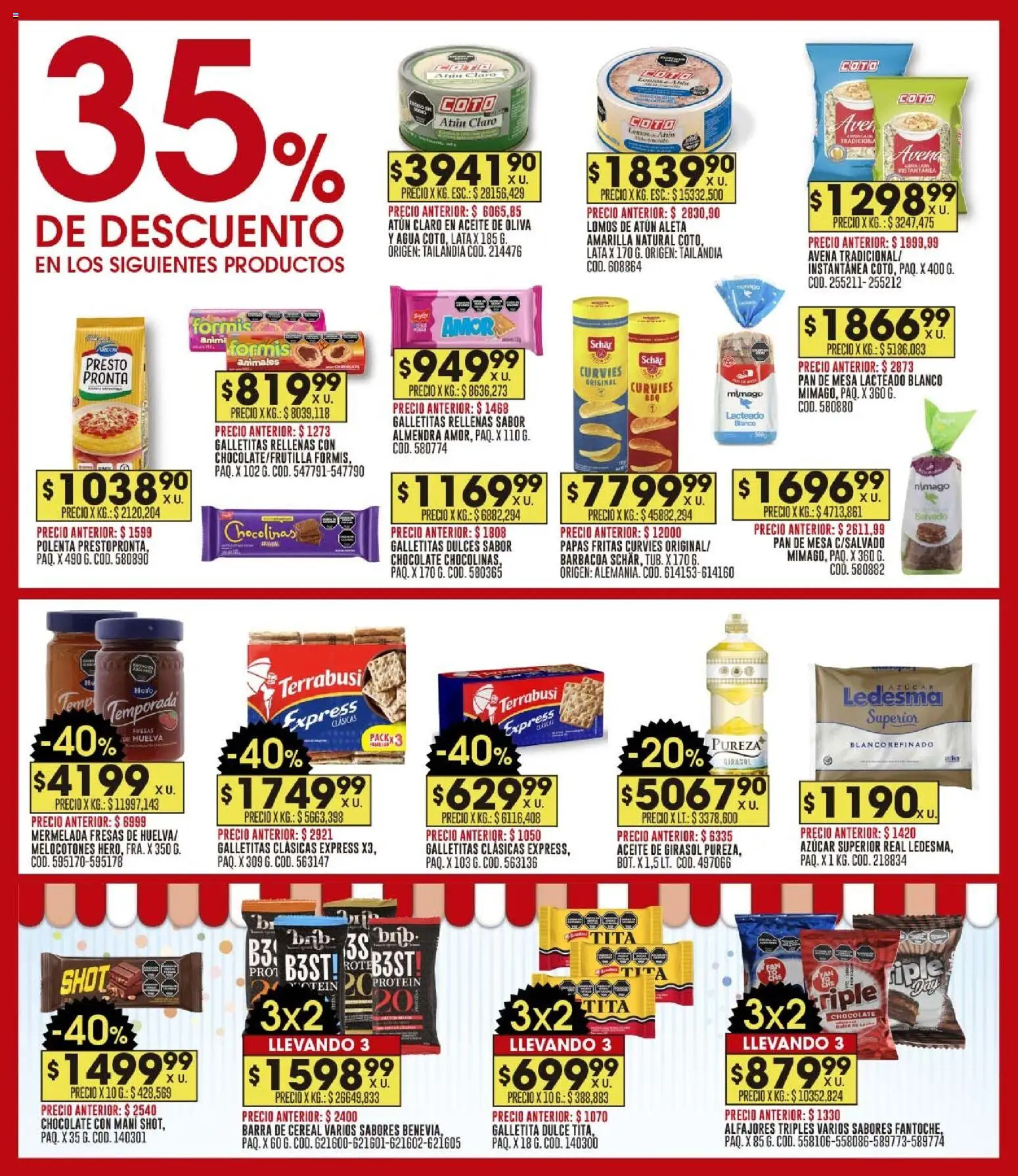 Coto - Ofertas │ válido desde el 16.02.2026 | Página: 13 | Productos: Aceite, Almendra, Pan, Papas fritas