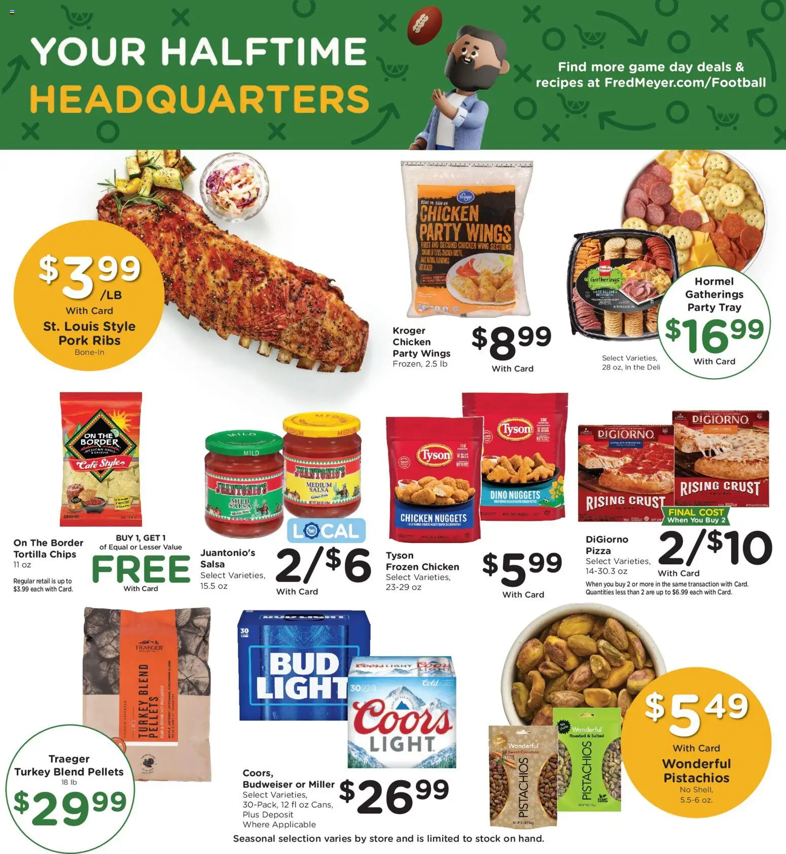 Fred Meyer Black Friday - valid from 12.11.2025 | Page: 10 | Products: Pizza, Pork, Chips, Game