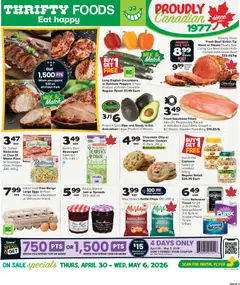 Preview of Thrifty Foods weekly flyer / circulaire from shop Thrifty Foods valid from 30.04.2026