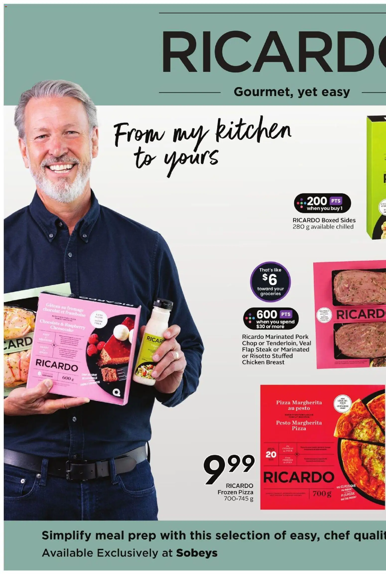Sobeys flyer valid from 30.10.2025 | Page: 18 | Products: Oven, Chocolate, Chicken, Pork
