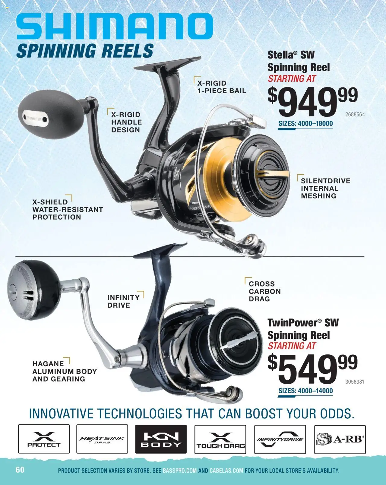 Cabela's Saltwater Specialist 25 - valid from 01.01.2025 | Page: 60