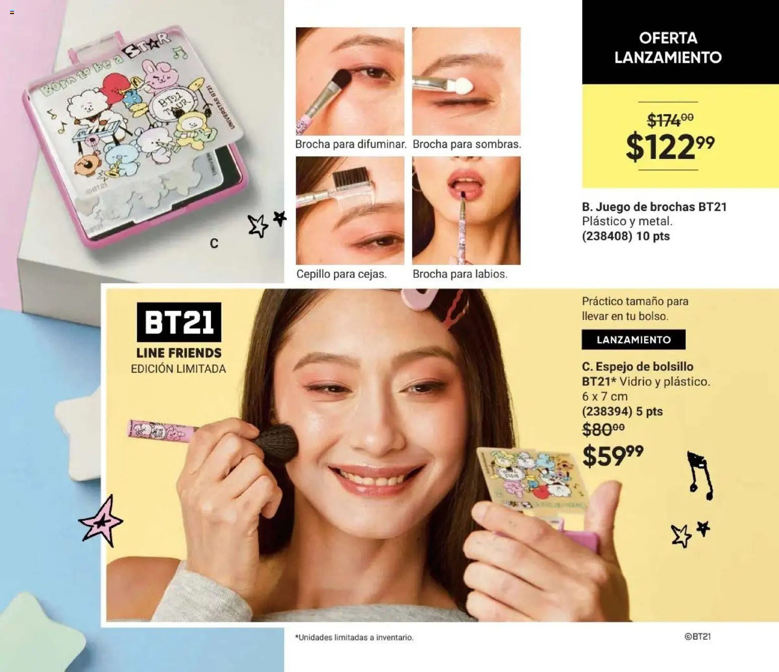 Nuevas ofertas de AVON válidas en toda la República Mexicana desde el 24.04.2026. ¡Encuentra las mejores ofertas en AVON Casa & Estilo 7 2026! | Página: 9 | Productos: Cepillo, Juego, Espejo