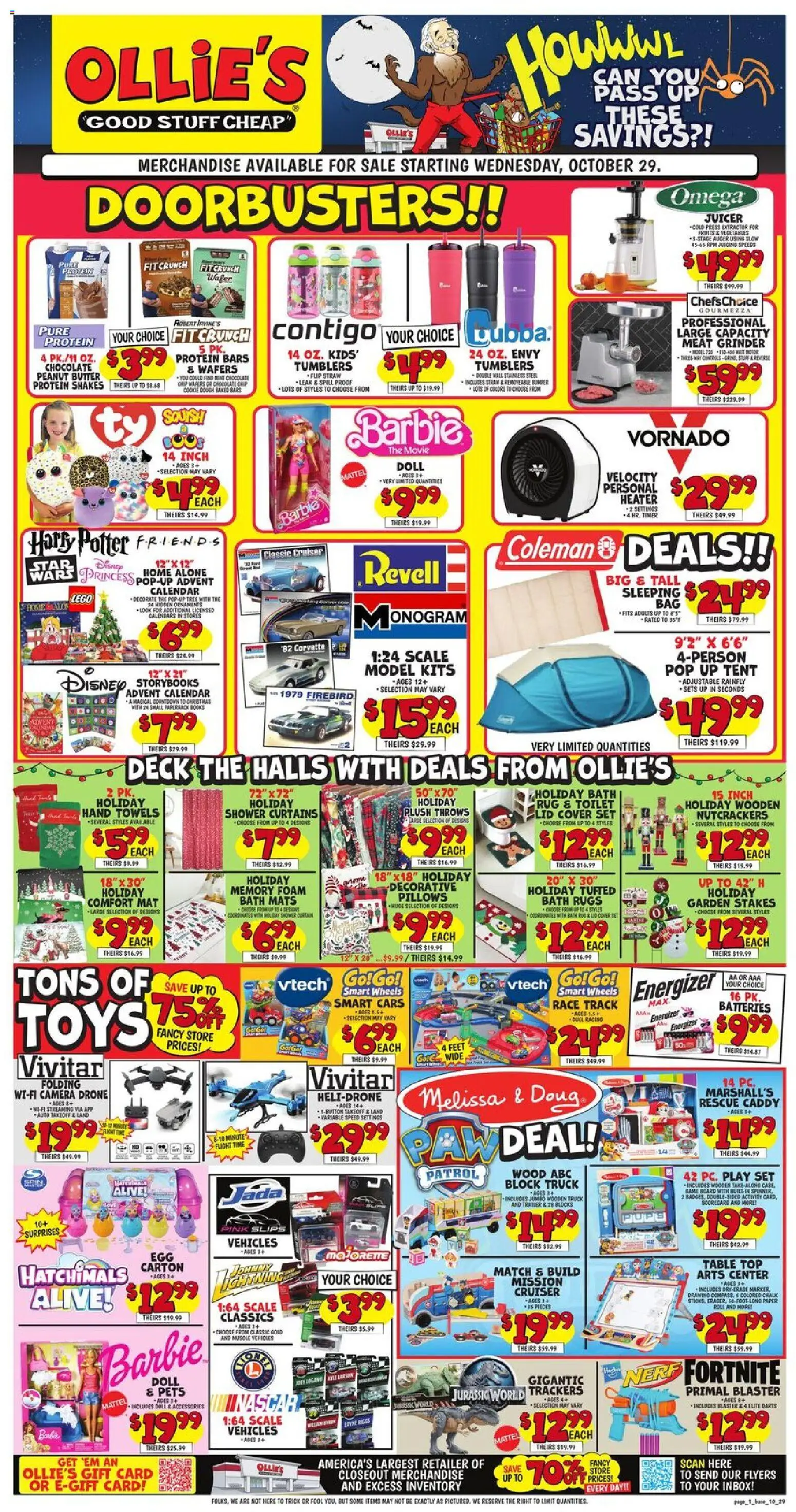 Ollie's Weekly Ad - valid from 29.10.2025 | Page: 1