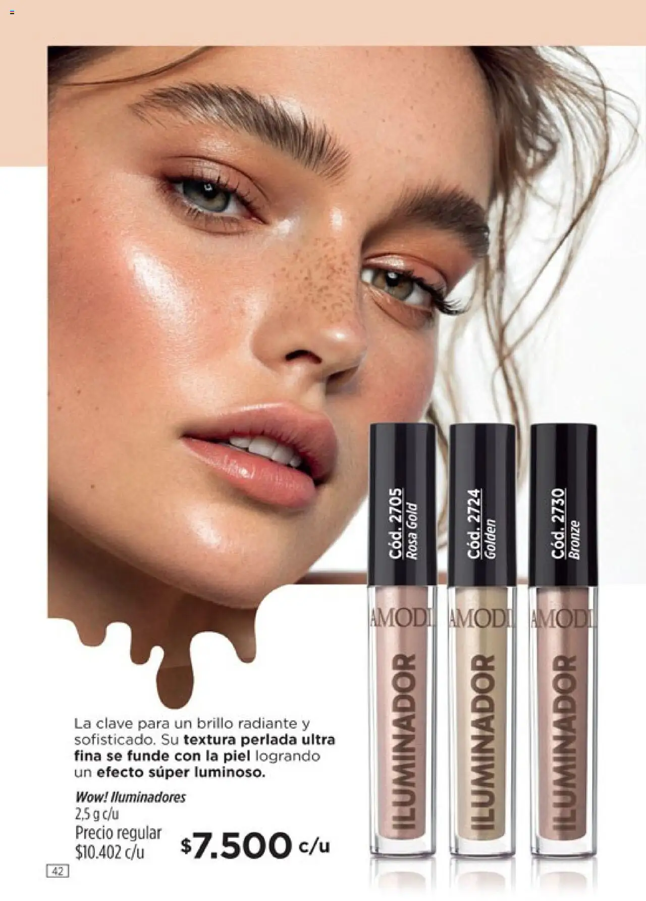 Catálogo Amodil Campaña 16 │ válido desde el 01.10.2025 | Página: 42 | Productos: Iluminador, Brillo, Radiante