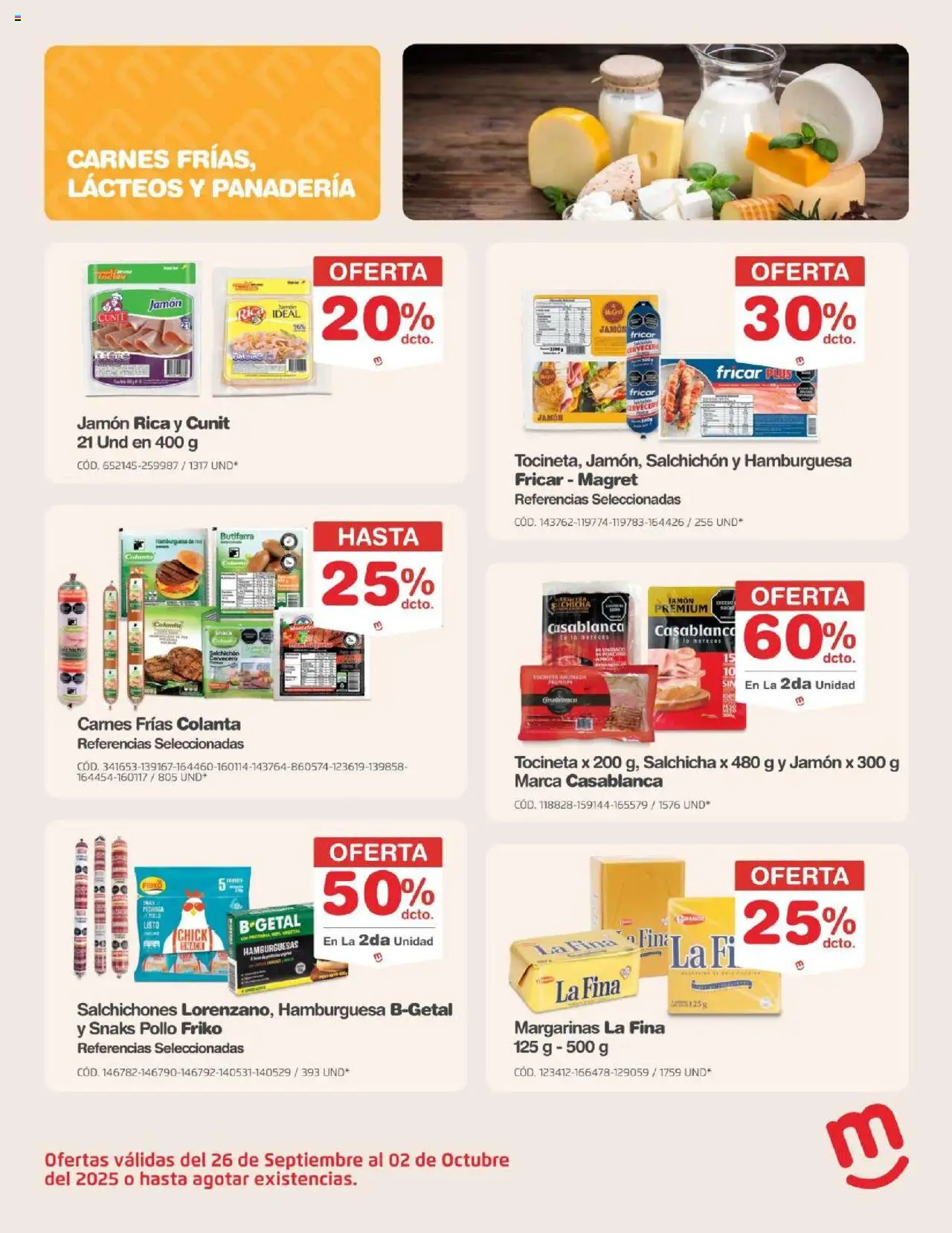 Makro revista - valida desde el 26.09.2025 | Página: 18 | Productos: Queso crema, Salchicha, Panadería, Tocineta