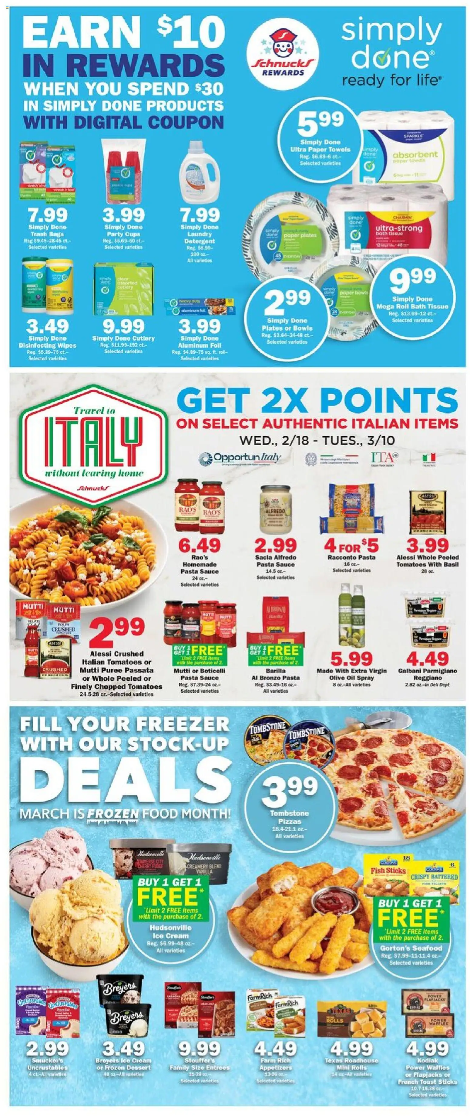 Schnucks Weekly Print Ad - IL - valid from 04.03.2026 | Page: 2 | Products: Oil, Fish, Detergent, Freezer