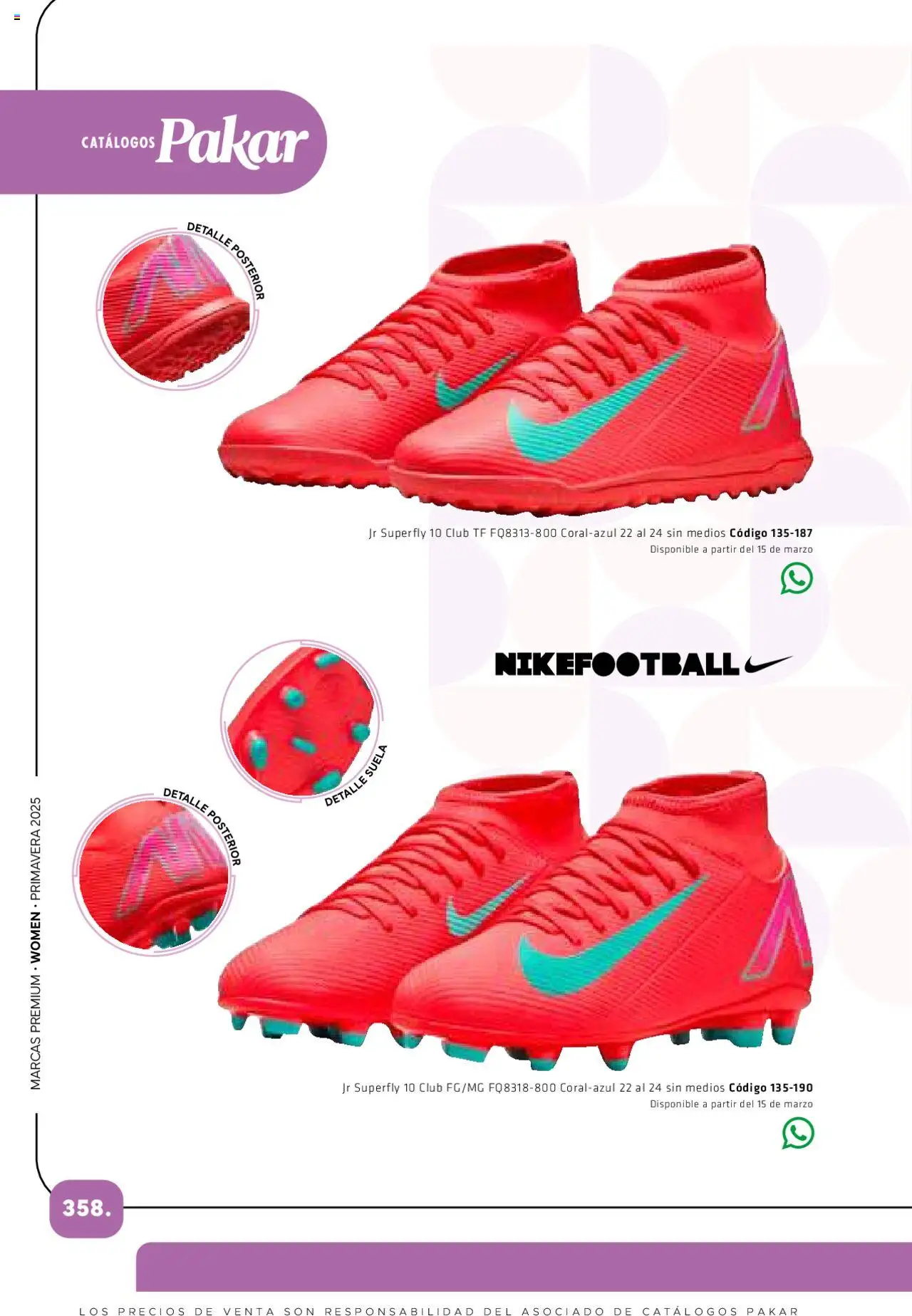 Nuevas ofertas de SC Pakar válidas en toda la República Mexicana desde el 06.03.2025. ¡Encuentra las mejores ofertas en SC Pakar catálogo Women! | Página: 358