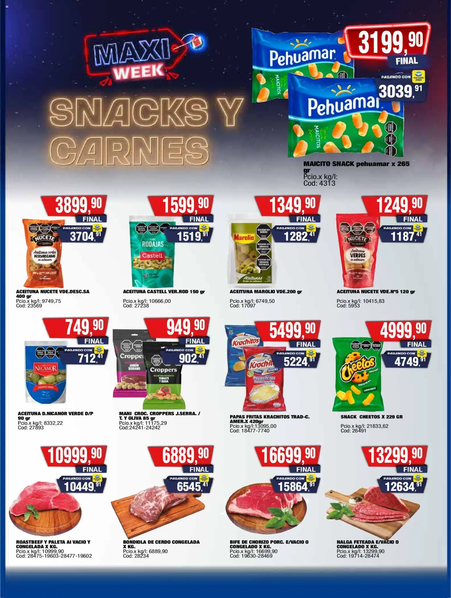 Maxiconsumo ofertas │ válido desde el 10.11.2025 | Página: 24 | Productos: Oliva, Paleta, Tomate, Jamón