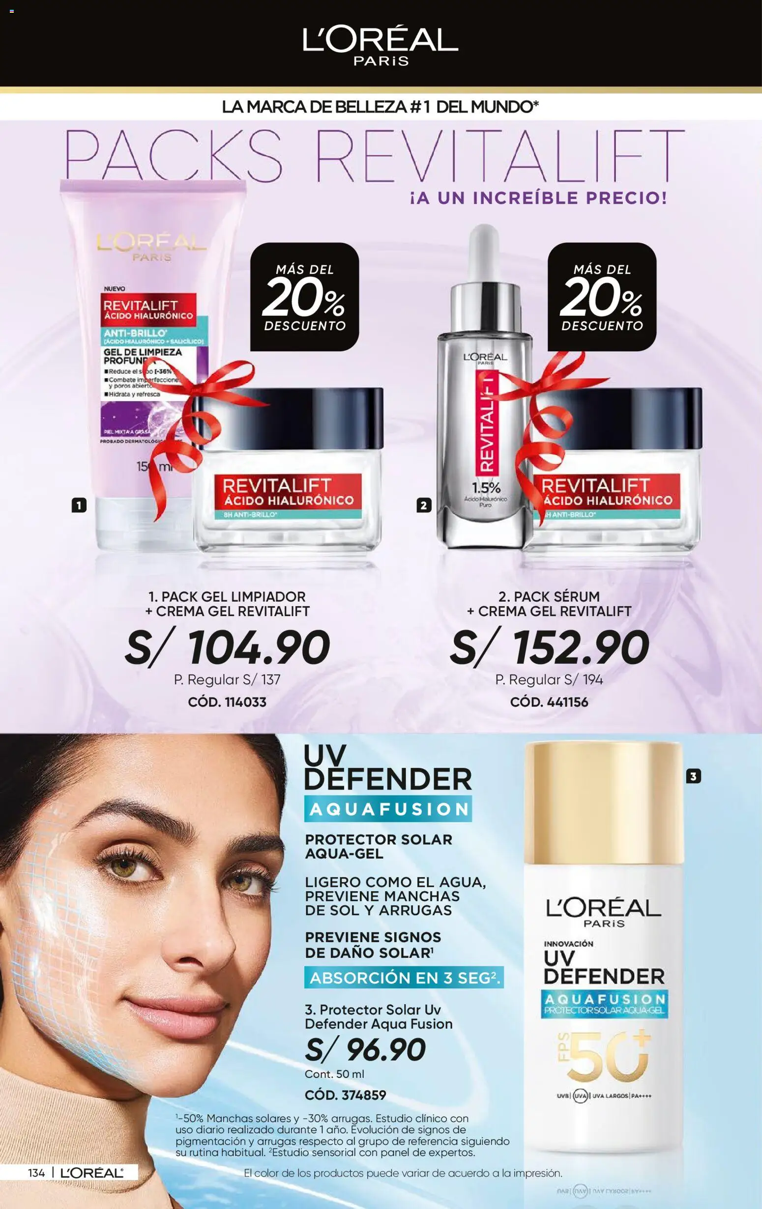 Catálogo Azzorti válido desde 26.01.2026 | Página: 135 | Productos: Protector solar, Crema