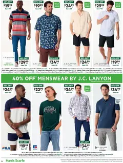 Preview of Harris Scarfe Catalogue - valid from 05.01.2026 | Page: 18 | Products: Denim, Linen, Polos, Jeans