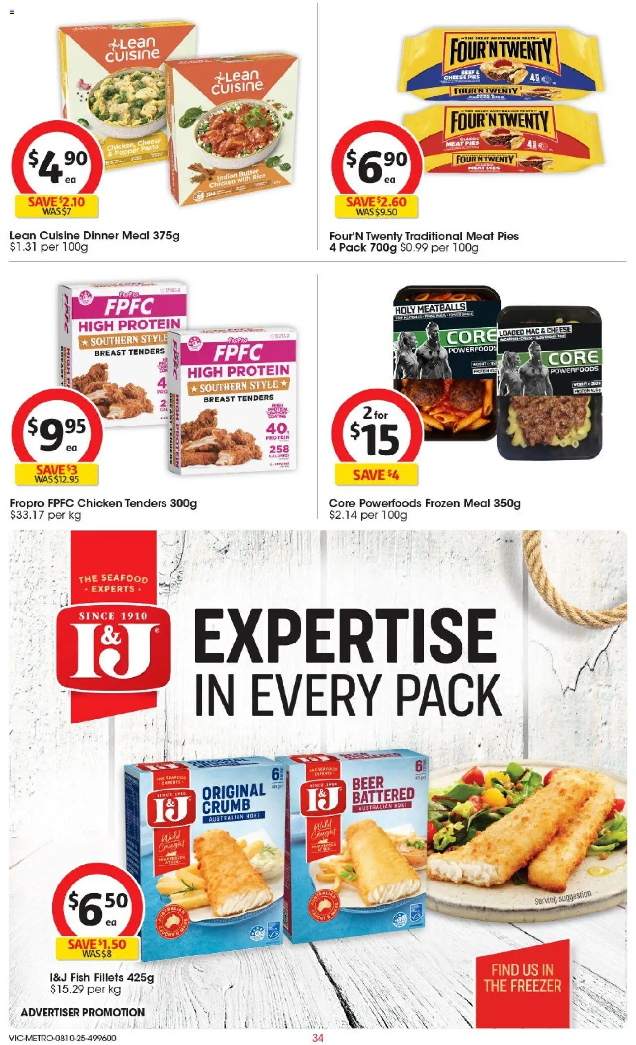 Coles catalogue - valid from 08.10.2025 | Page: 34 | Products: Butter, Rice, Beef, Pasta