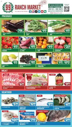 Preview of 99 Ranch Market weekly ads valid from 12.09.2025
