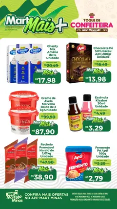 Mart Minas - Ofertas de confeitaria - Pré-Visualização do folheto da loja Mart Minas, válido de 18.11.2025