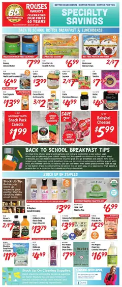 Preview of Rouses weekly ads valid from 30.07.2025