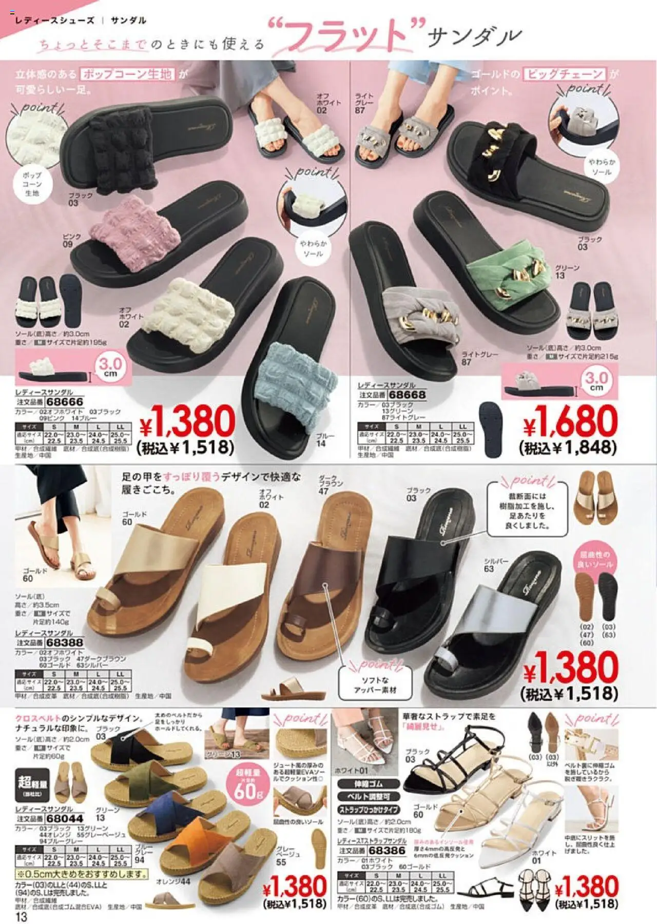  | ページ: 14 | 製品: サンダル