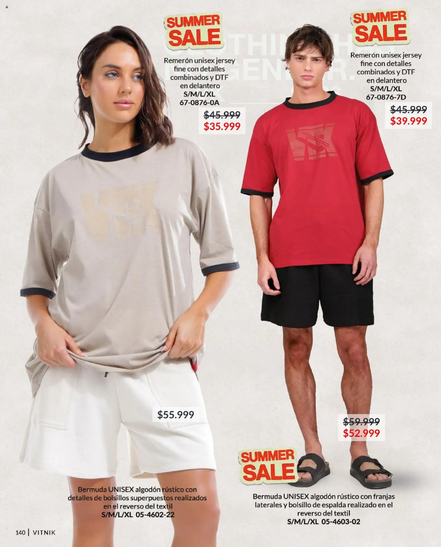 Vitnik - Folleto │ válido desde el 01.01.2026 | Página: 140 | Productos: Algodón, Bermuda