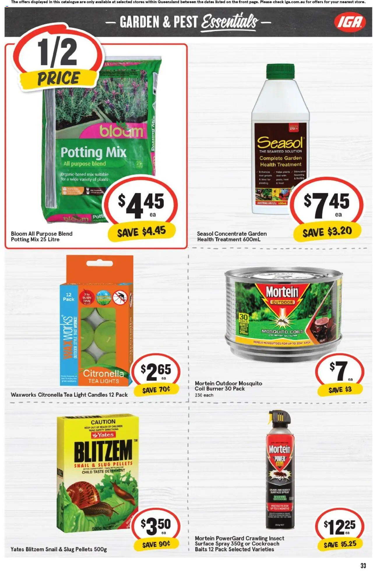 IGA catalogue - valid from 22.10.2025 | Page: 32 | Products: Light, Tea, Candles, Treatment