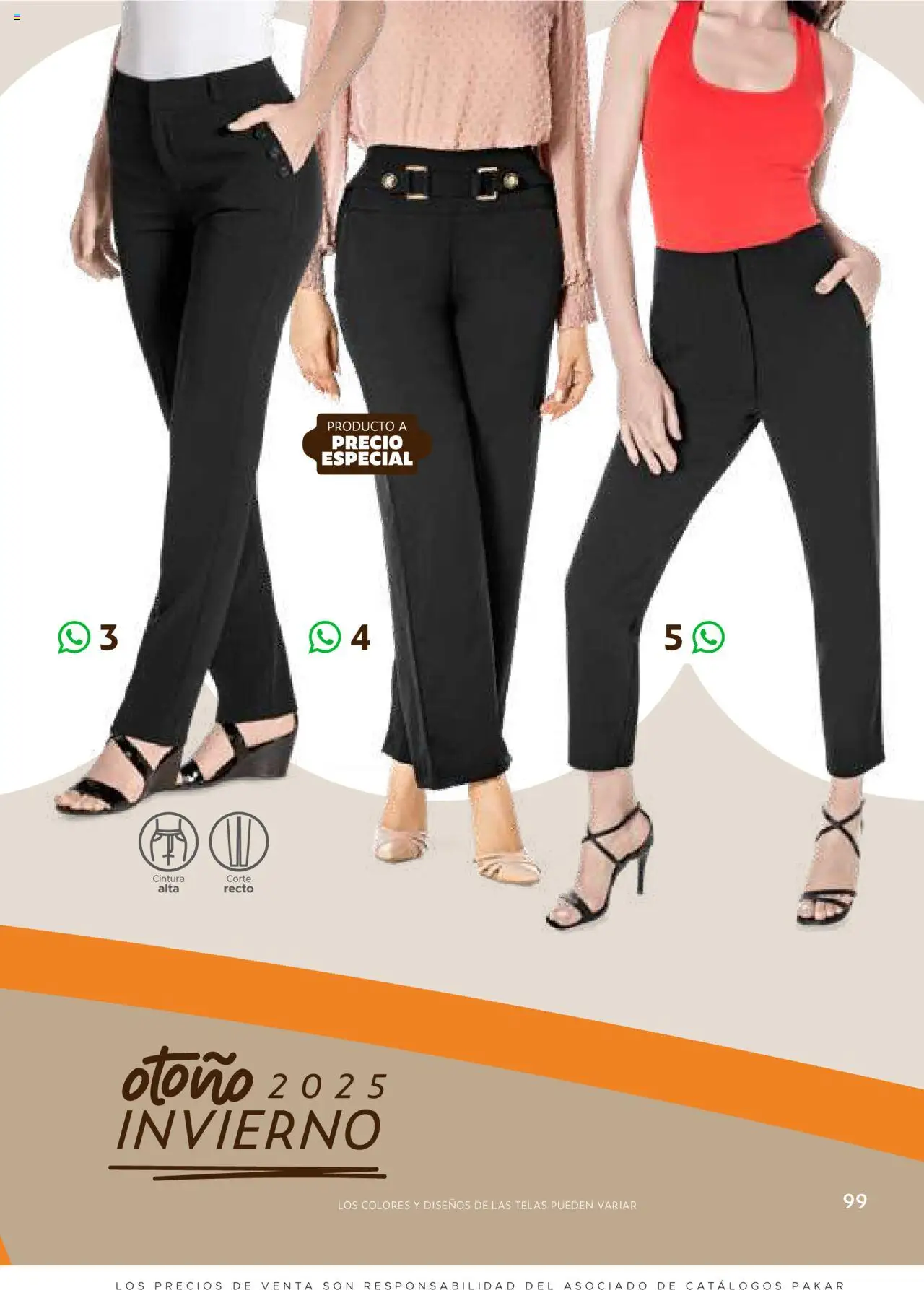 Nuevas ofertas de SC Pakar válidas en toda la República Mexicana desde el 24.07.2025. ¡Encuentra las mejores ofertas en SC Pakar Catálogo Ropa y Accesorios! | Página: 99