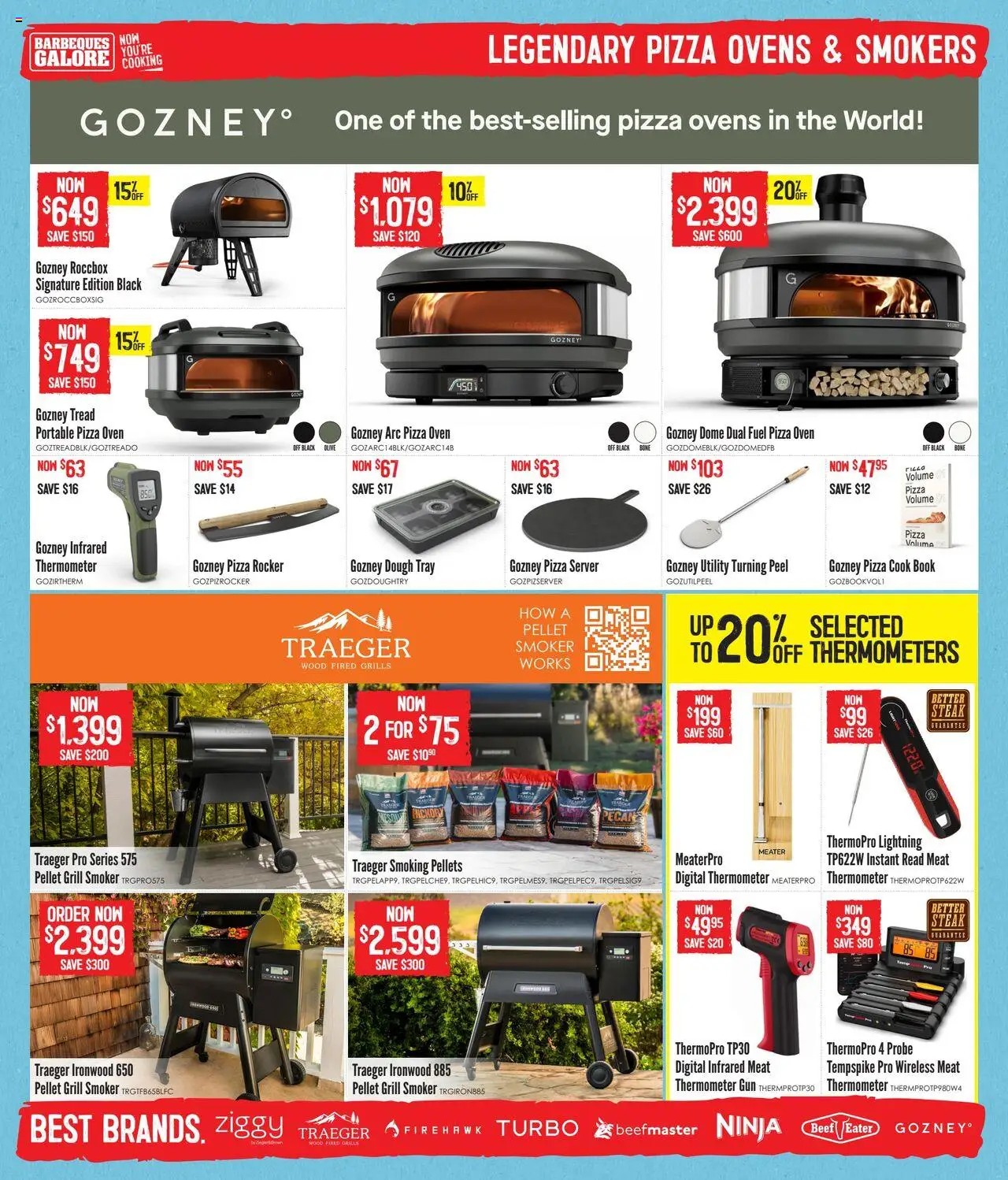 Barbeques Galore catalogue - valid from 20.08.2025 | Page: 2 | Products: Pizza, Beef, Wood, Steak