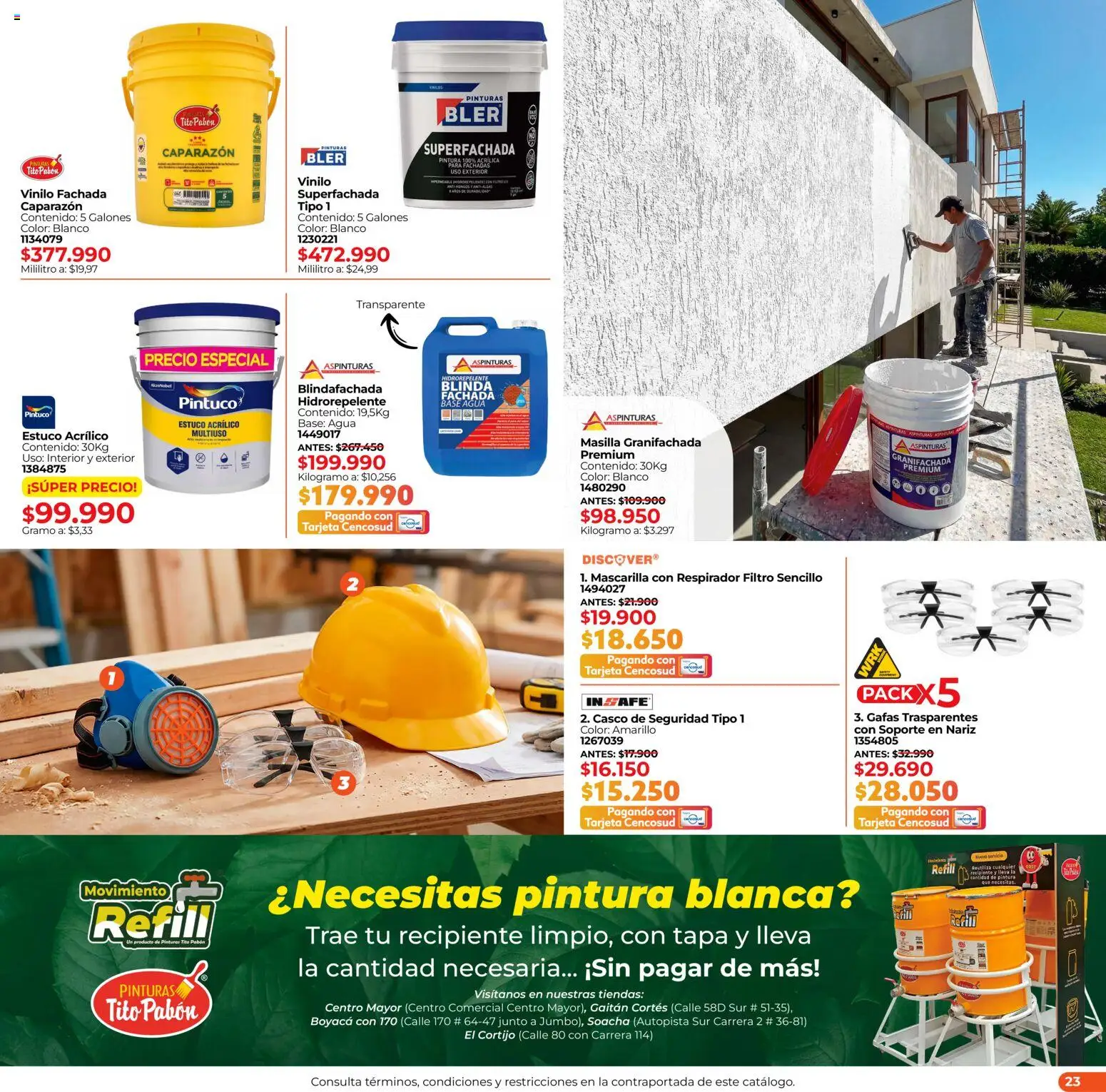 Easy revista - valida desde el 16.02.2026 | Página: 23 | Productos: Agua, Pintura, Mascarilla