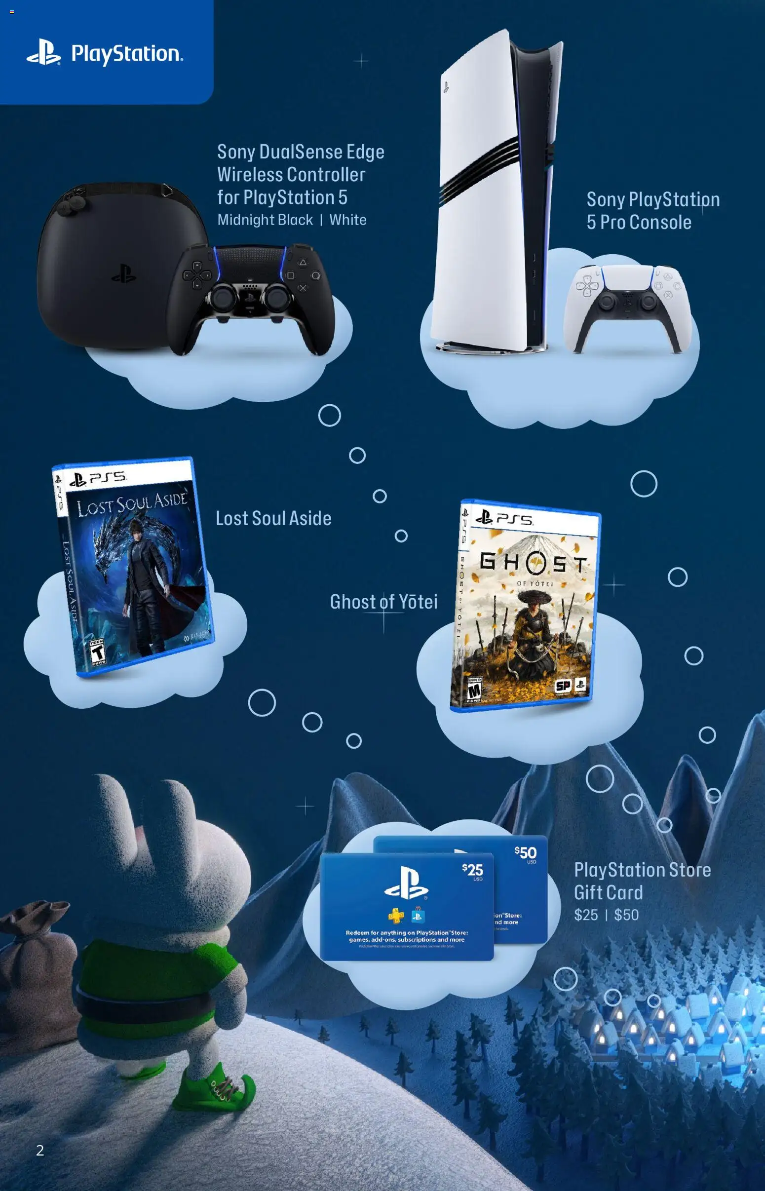 GameStop Holiday Gift Guide - valid from 01.11.2025 | Page: 2 | Products: Playstation