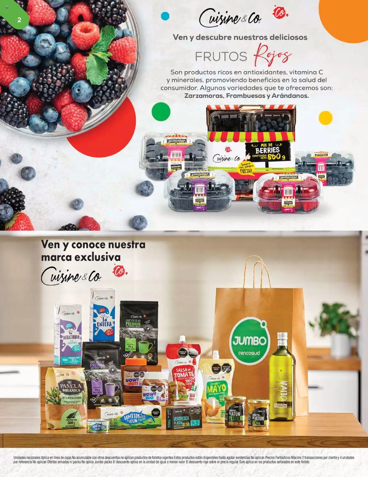 Jumbo revista - valida desde el 28.08.2025 | Página: 2 | Productos: Té, Atún, Panela, Café