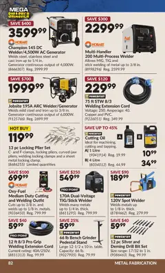 Preview of Princess Auto - 2 Week Sale! from shop Princess Auto valid from 18.11.2025 | Page: 95 | Products: PC, Iron, Grinder, Oil