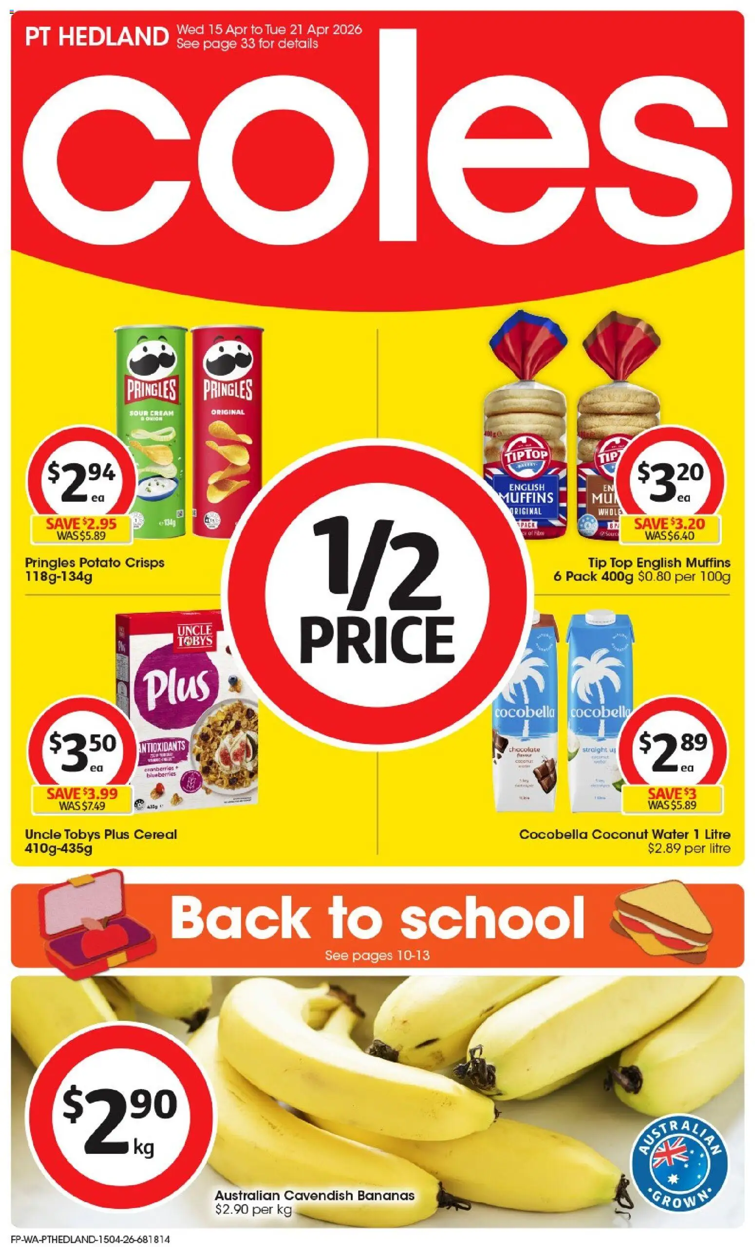 Coles catalogue - valid from 15.04.2026 | Page: 1