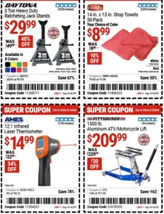 Harbor Freight Dollar Days - valid from 02.09.2025 | Page: 3 | Products: Thermometer