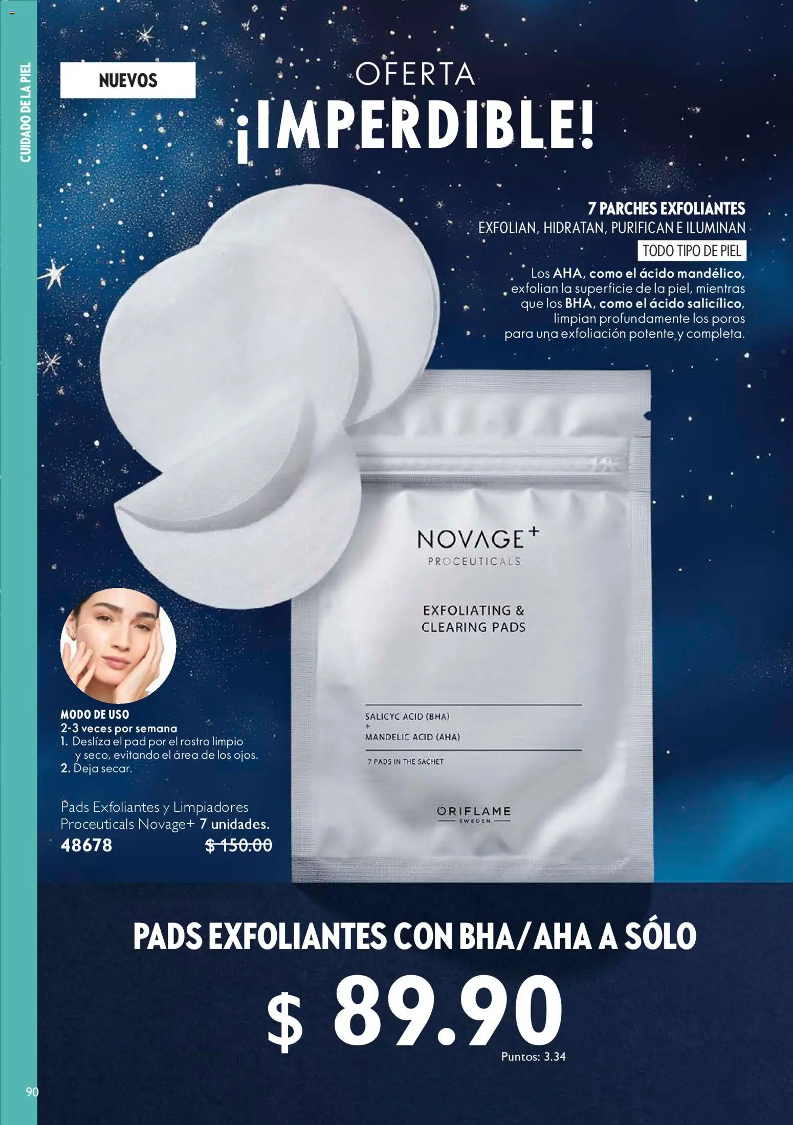 Nuevas ofertas de Oriflame válidas en toda la República Mexicana desde el 06.12.2025. ¡Encuentra las mejores ofertas en Oriflame campaña 12 2025! | Página: 90