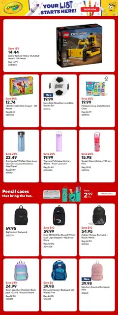 Staples flyer valid from 25.07.2025 | Page: 16 | Products: Backpack
